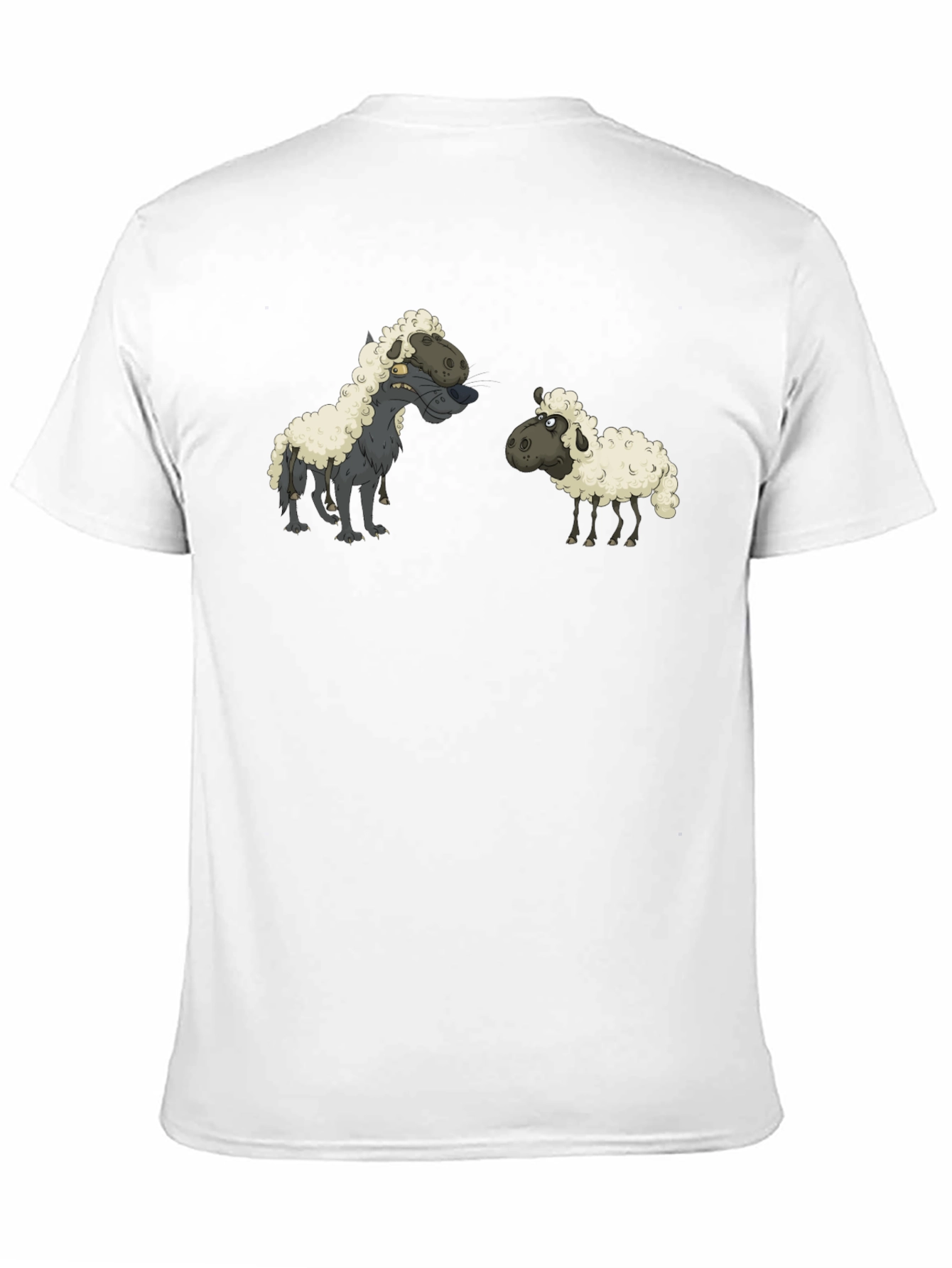 Wolf in Sheeps Clothing Black T-Shirt