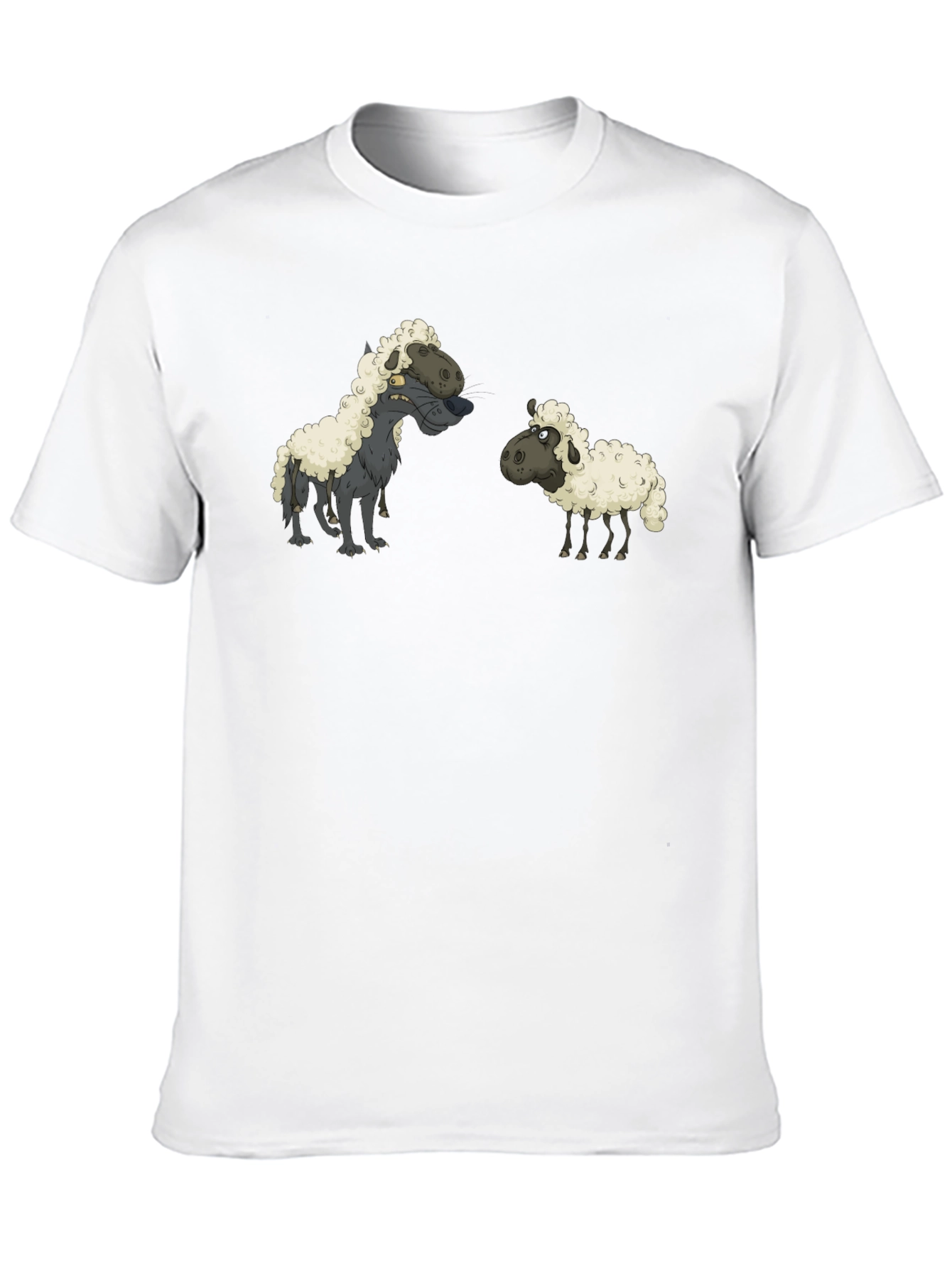 Wolf in Sheeps Clothing Black T-Shirt