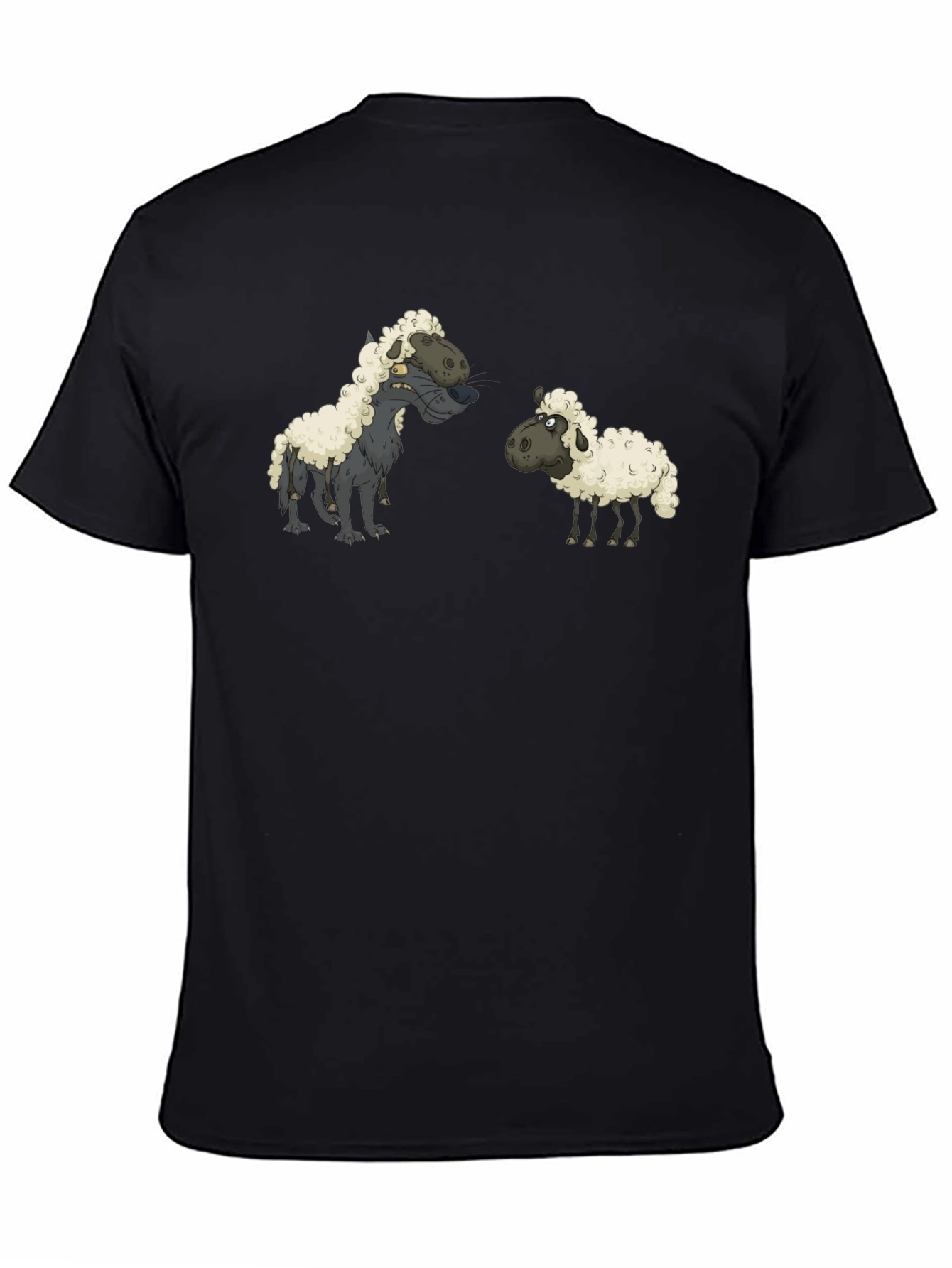 Wolf in Sheeps Clothing Black T-Shirt