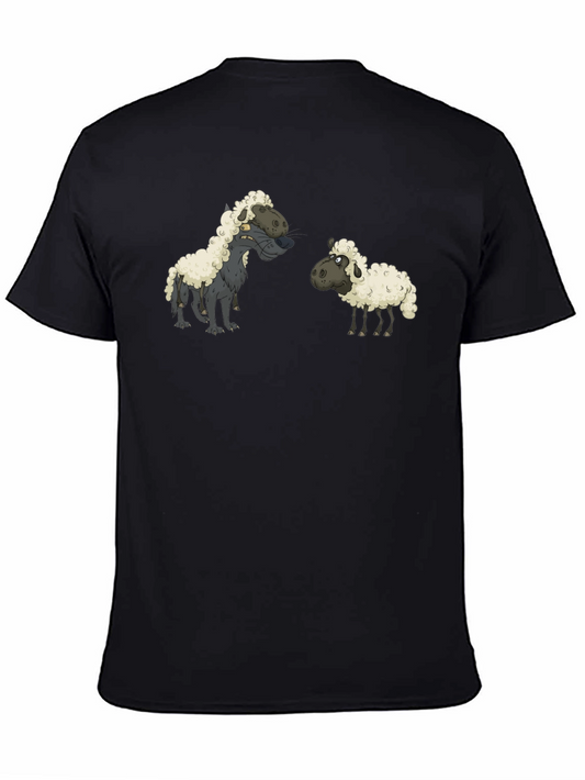 Wolf in Sheeps Clothing Black T-Shirt