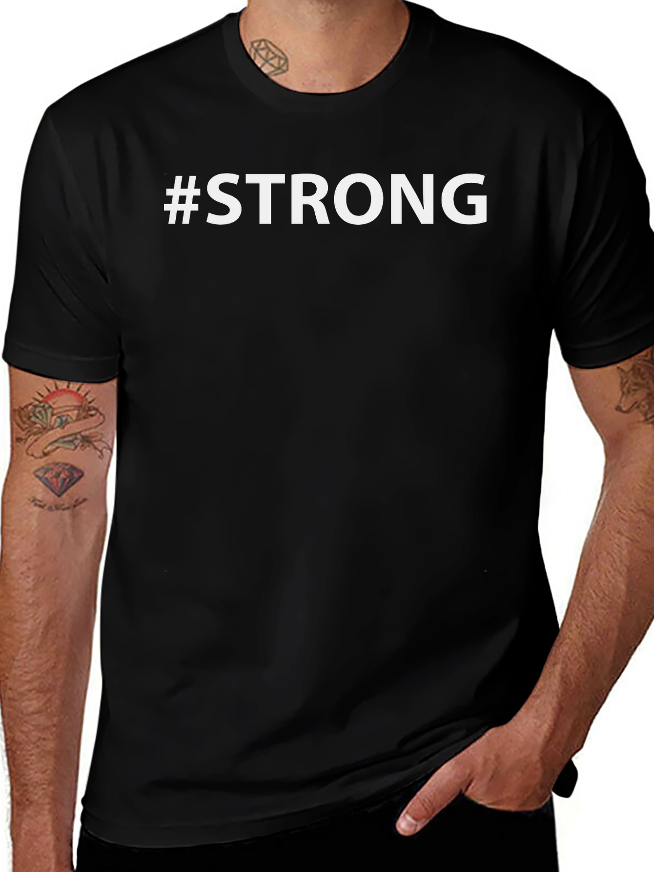 Strong Black T-Shirt