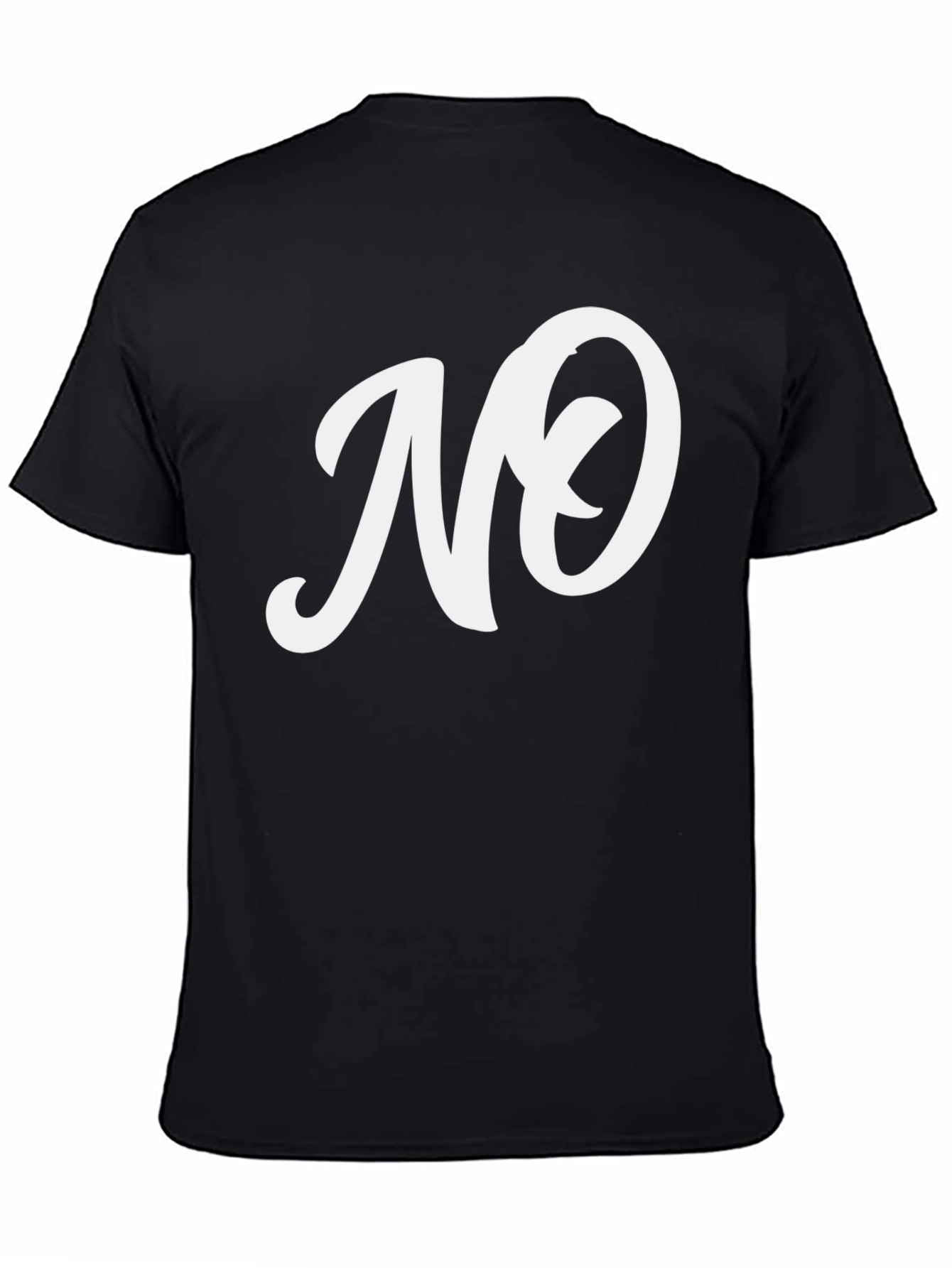 Statement Tee: Bold NO Graphic T-Shirt