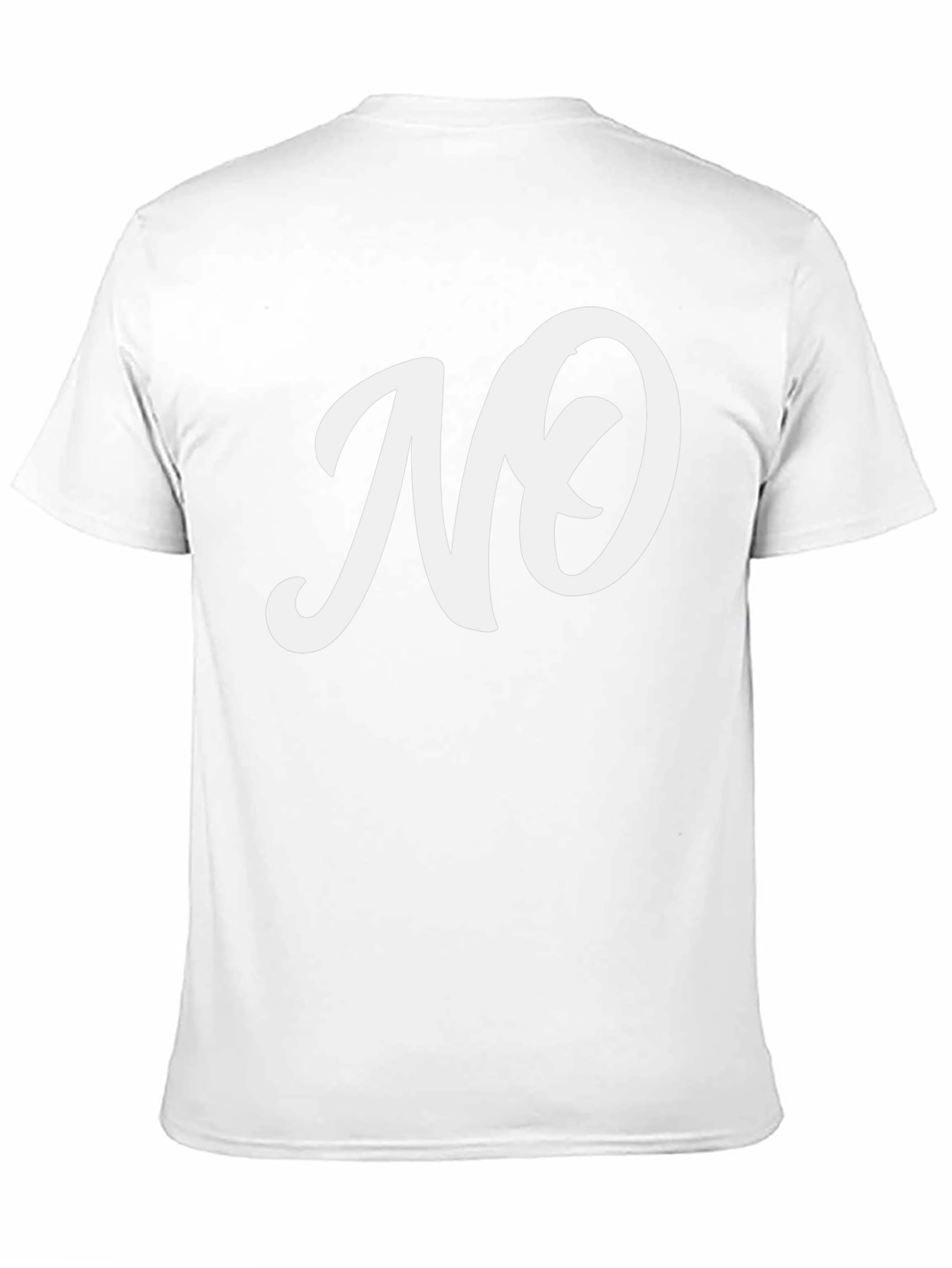 Statement Tee: Bold NO Graphic T-Shirt