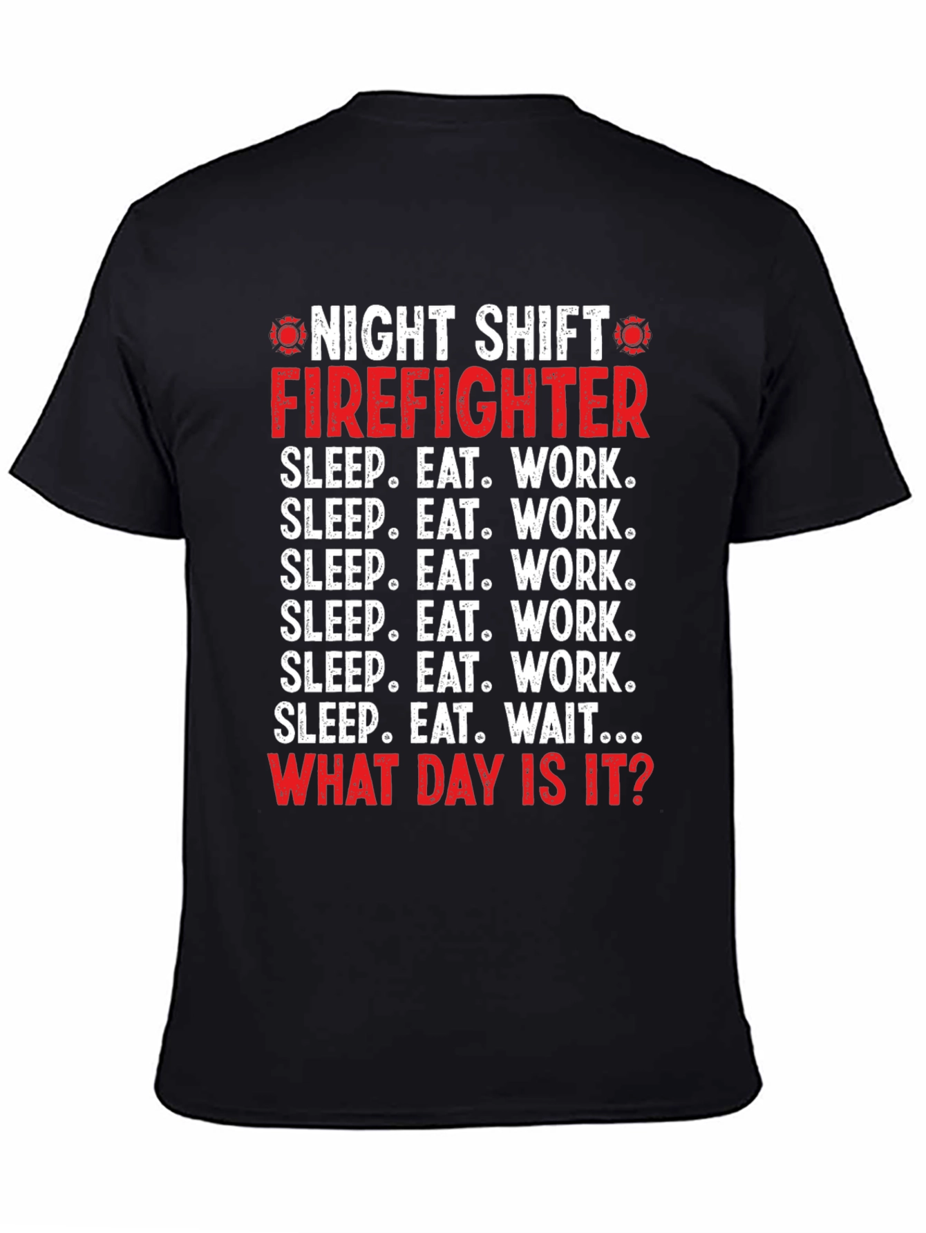 Night Shift Firefighter T-Shirt
