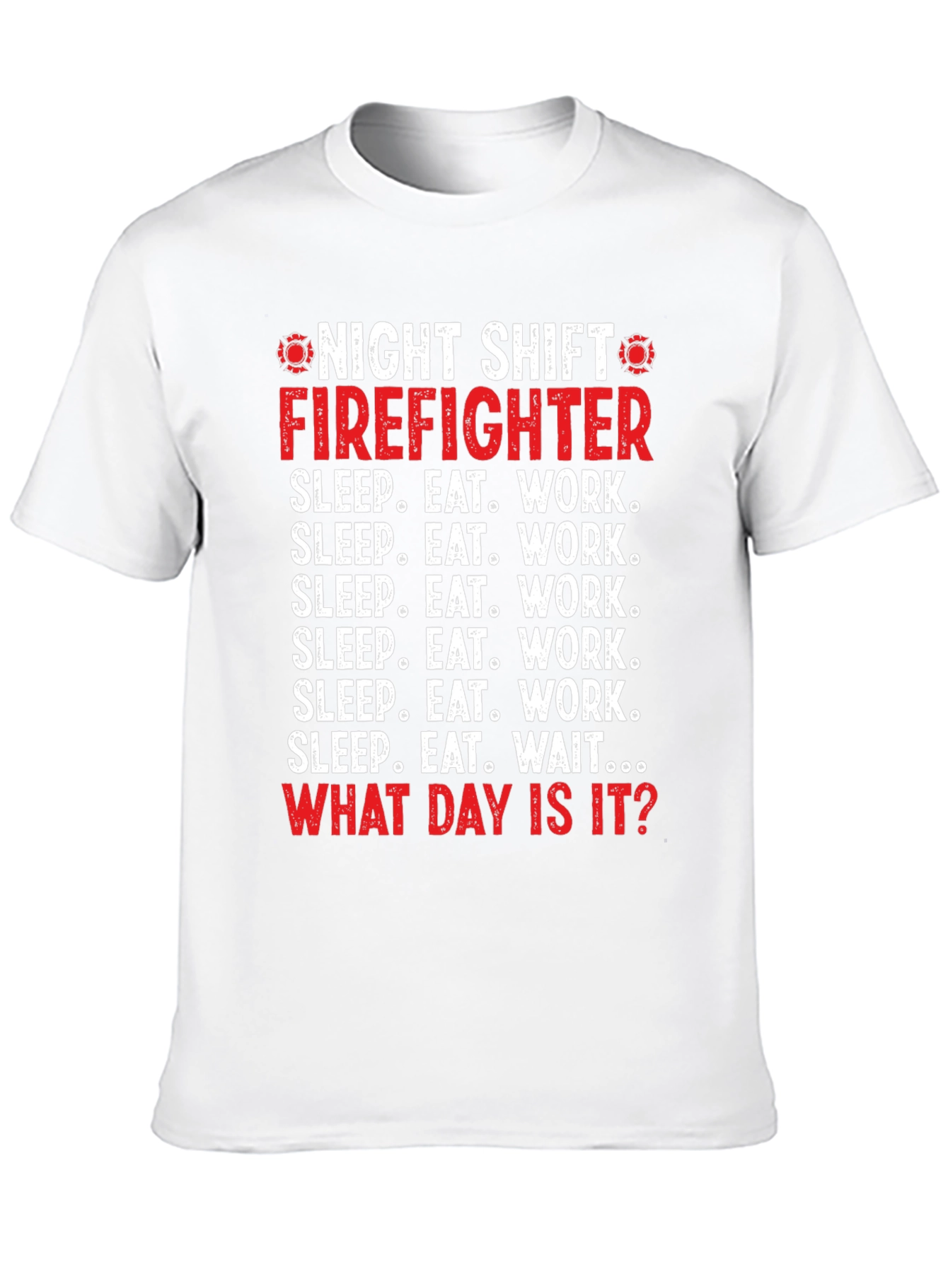 Night Shift Firefighter T-Shirt