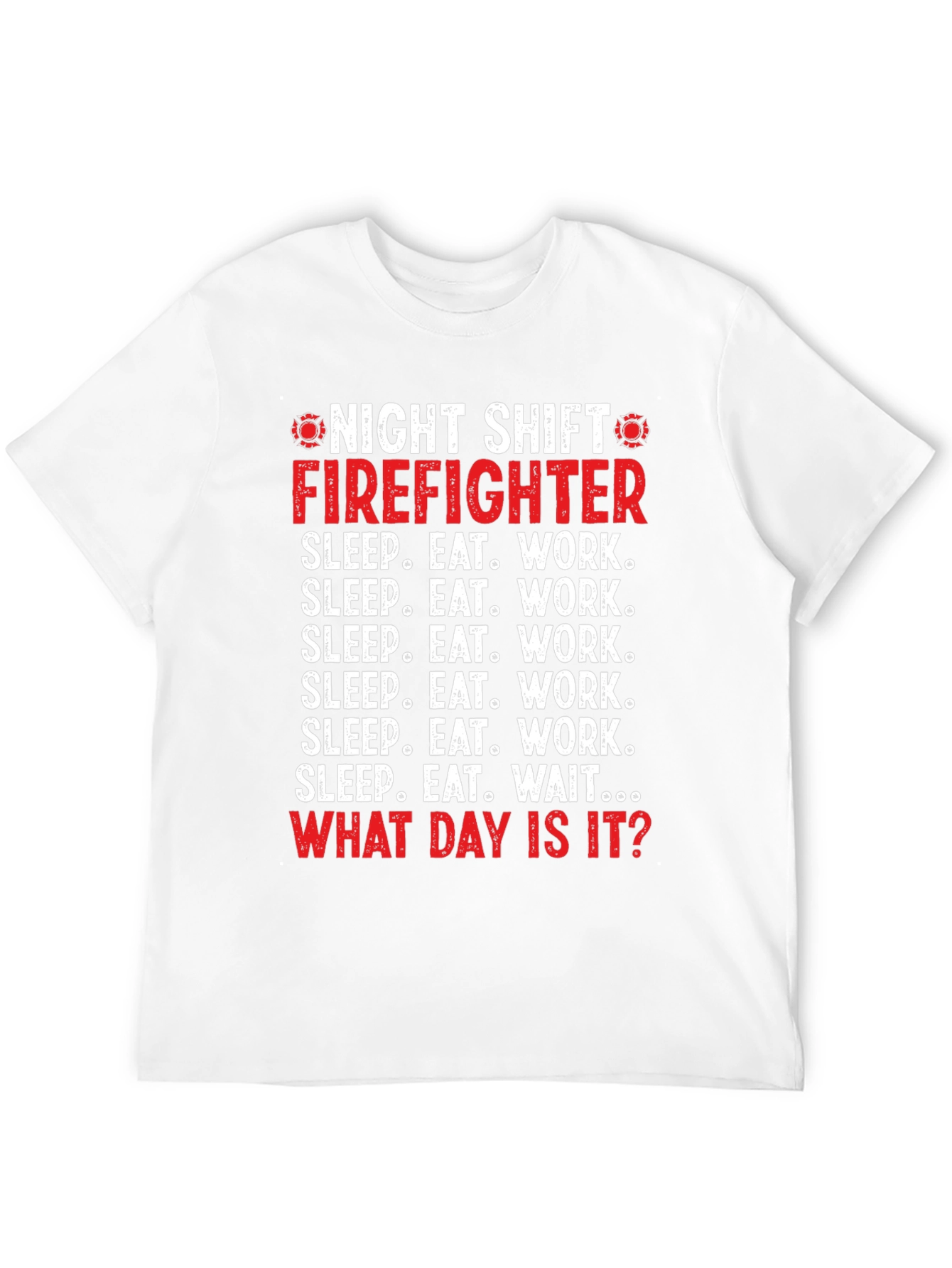 Night Shift Firefighter T-Shirt