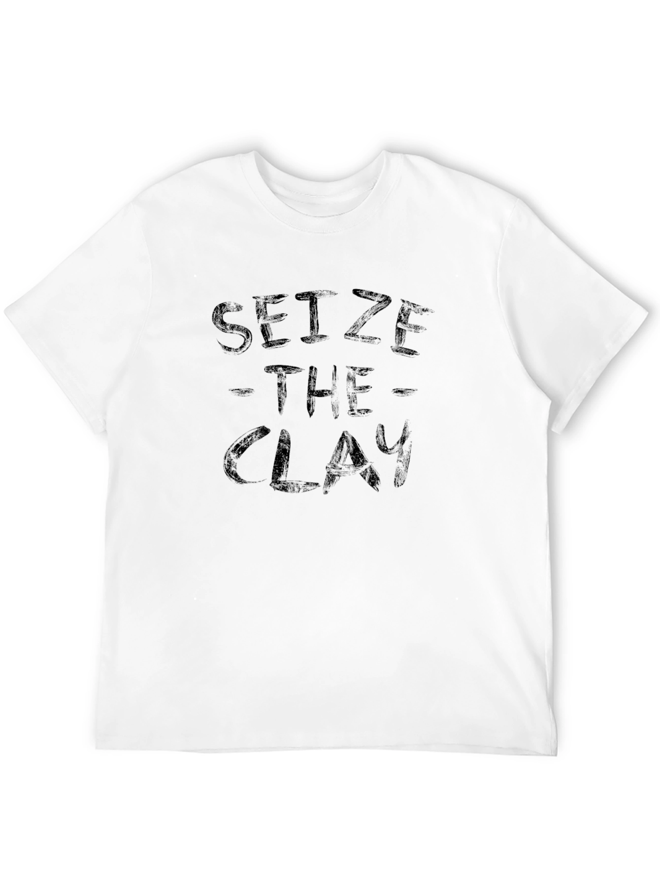 Seize The Clay Graphic T-Shirt - Black