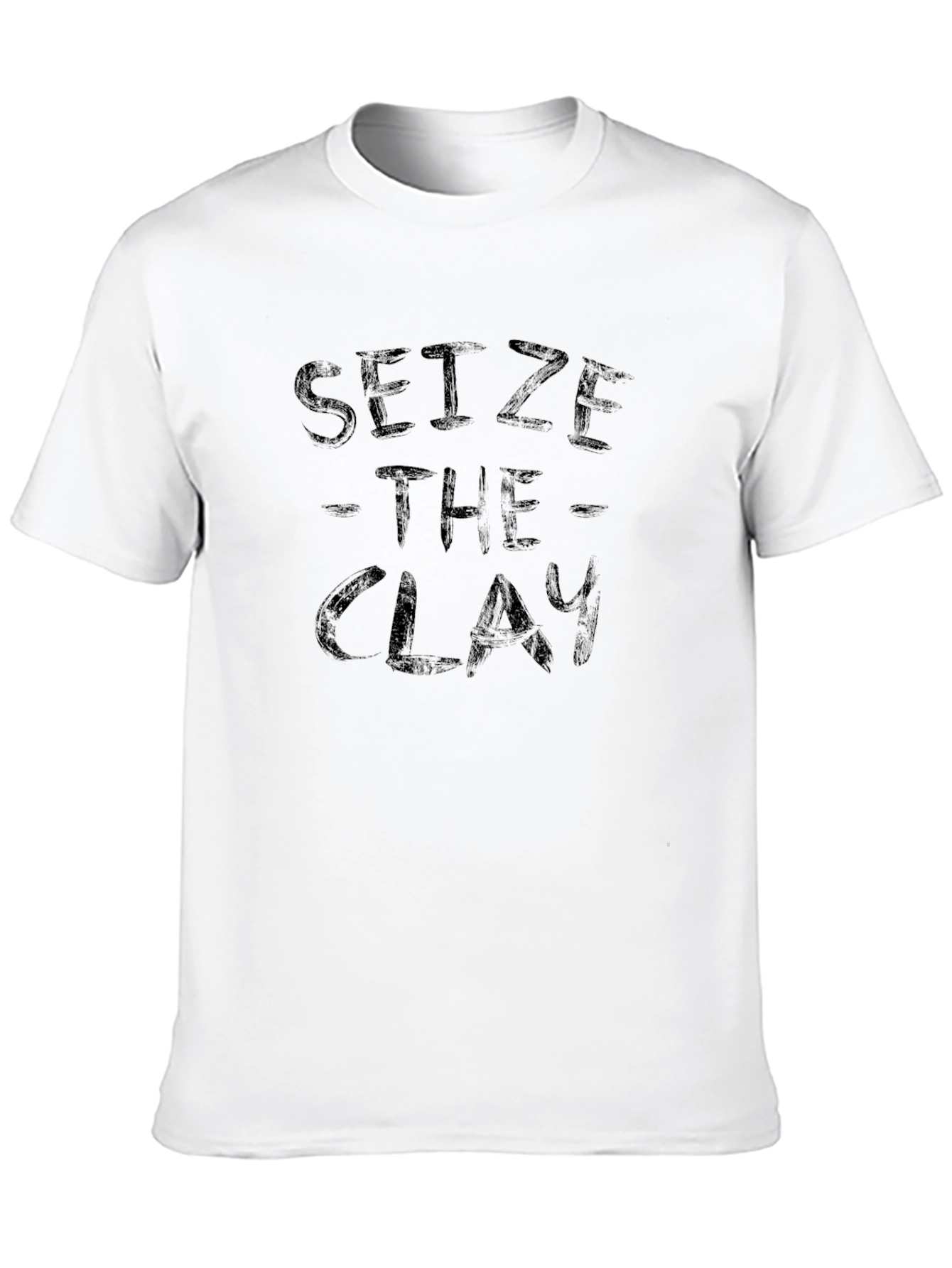 Seize The Clay Graphic T-Shirt - Black