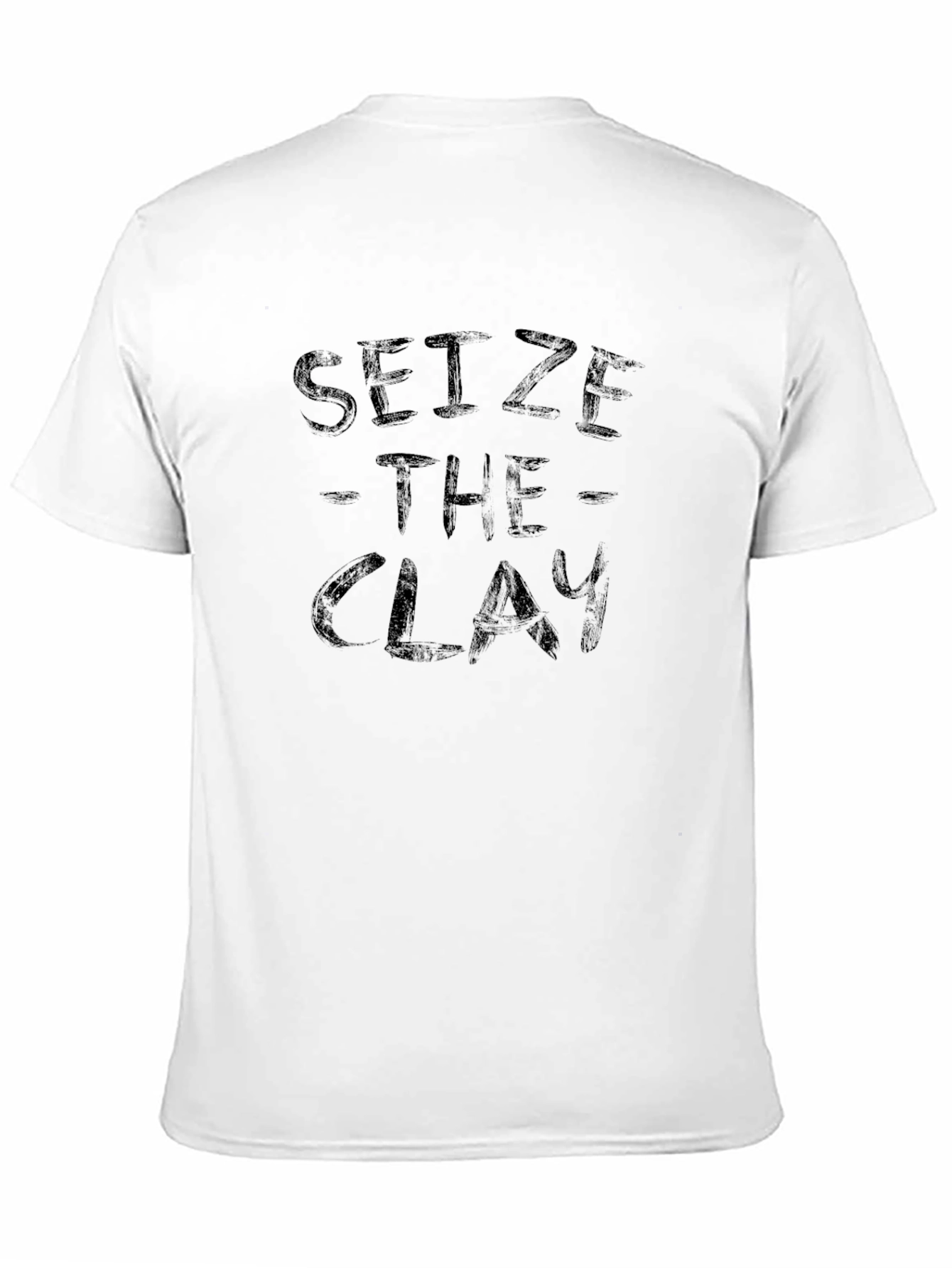 Seize The Clay Graphic T-Shirt - Black