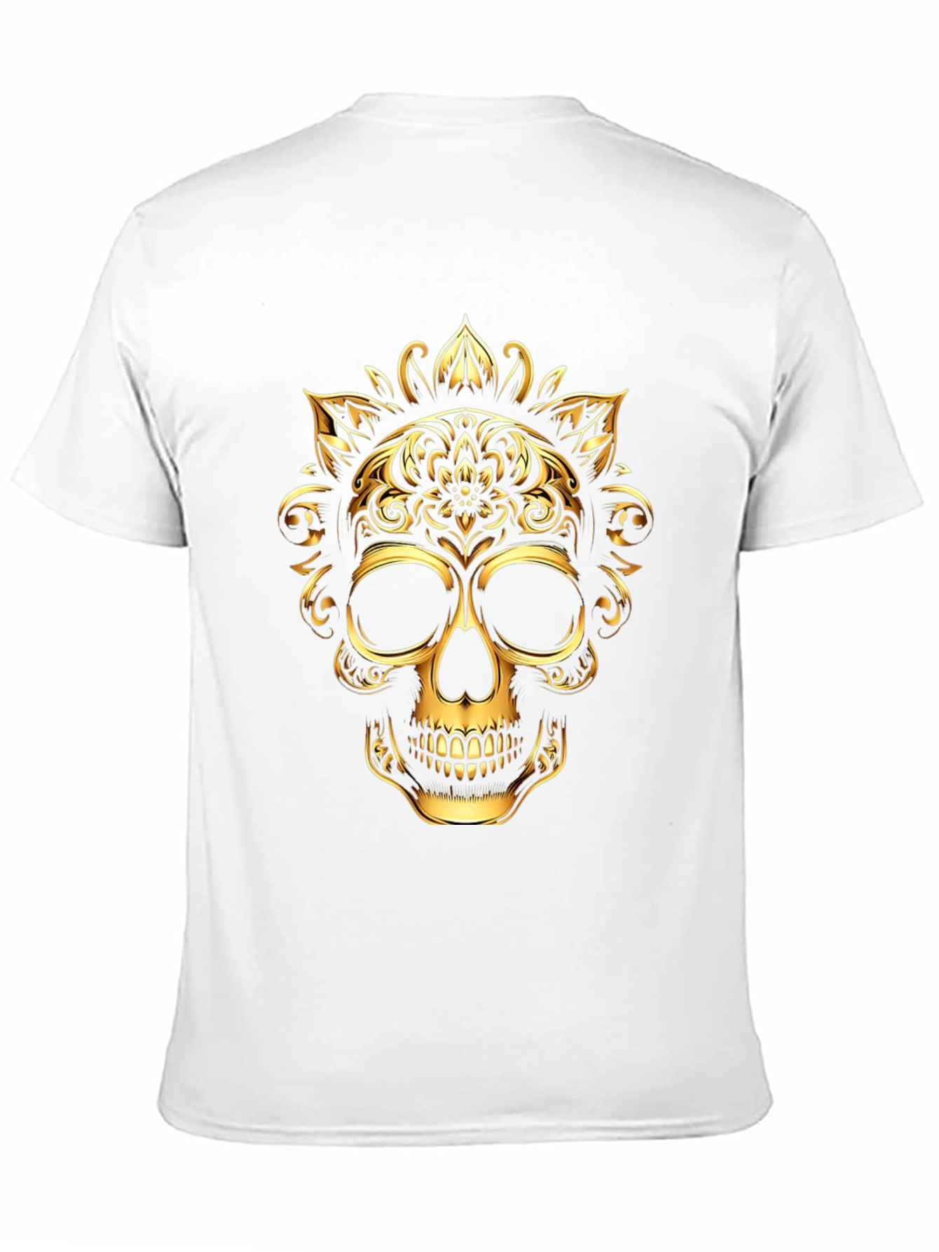Golden Skull Graphic Tee
