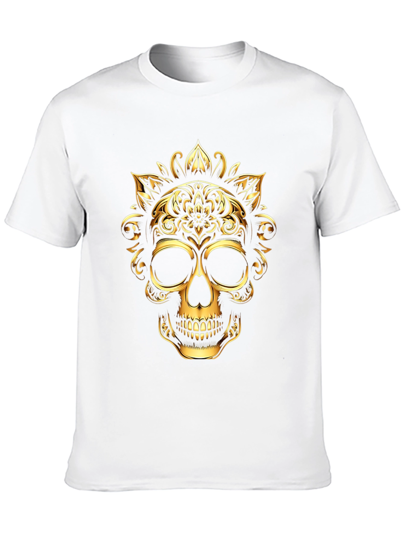 Golden Skull Graphic Tee