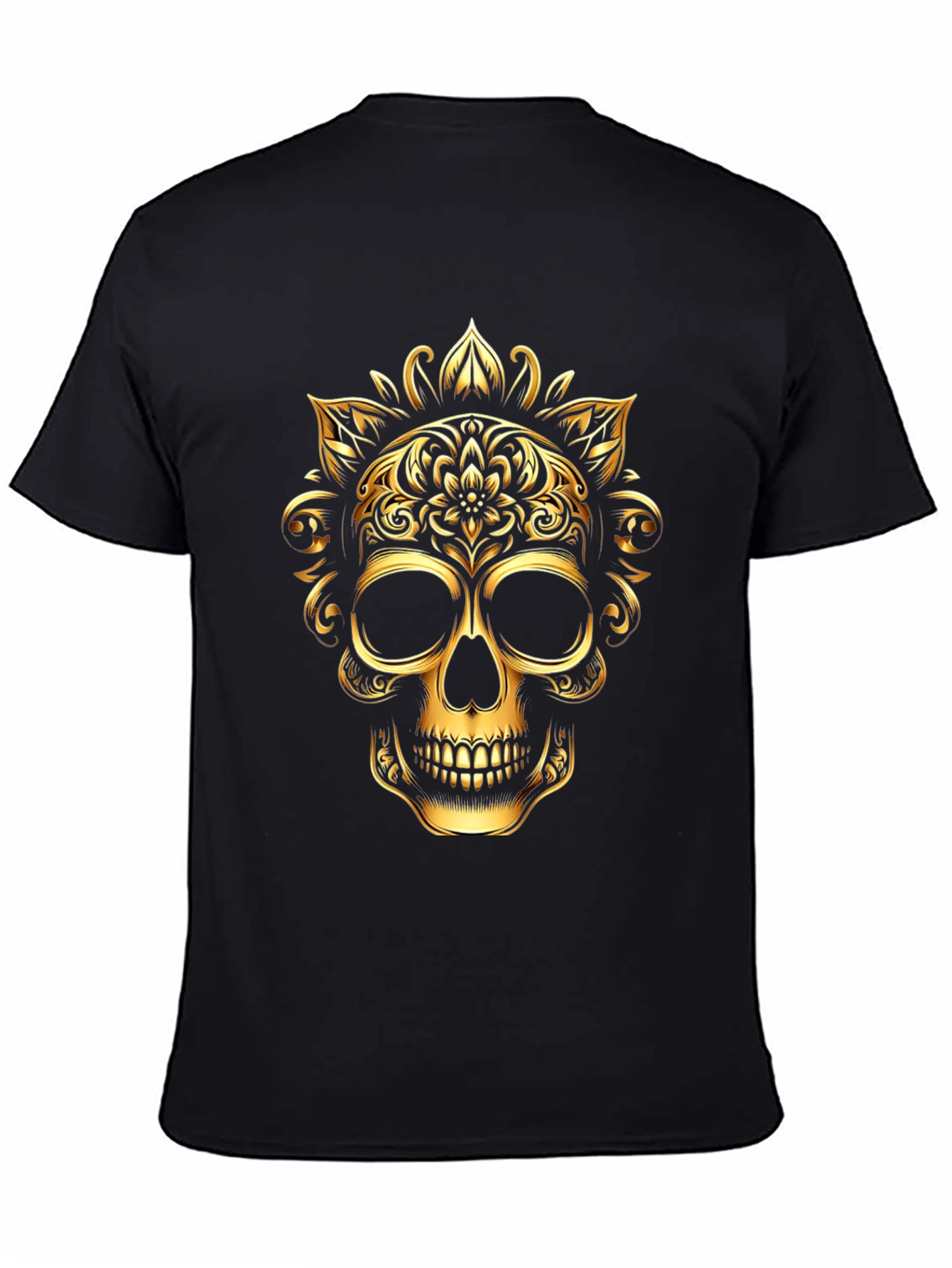 Golden Skull Graphic Tee
