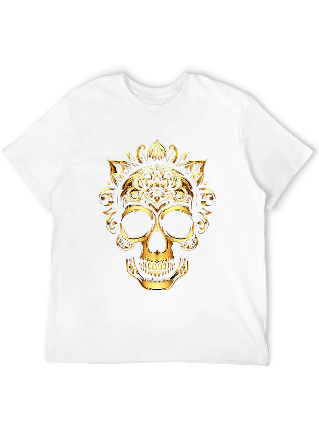 Golden Skull Graphic Tee