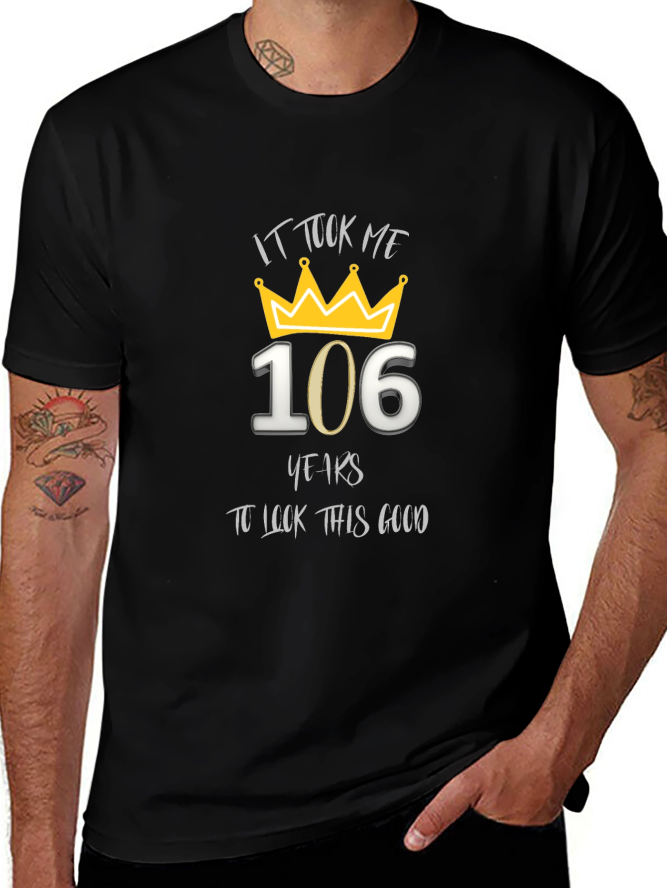 106 Years to Look This Good Graphic T-Shirt