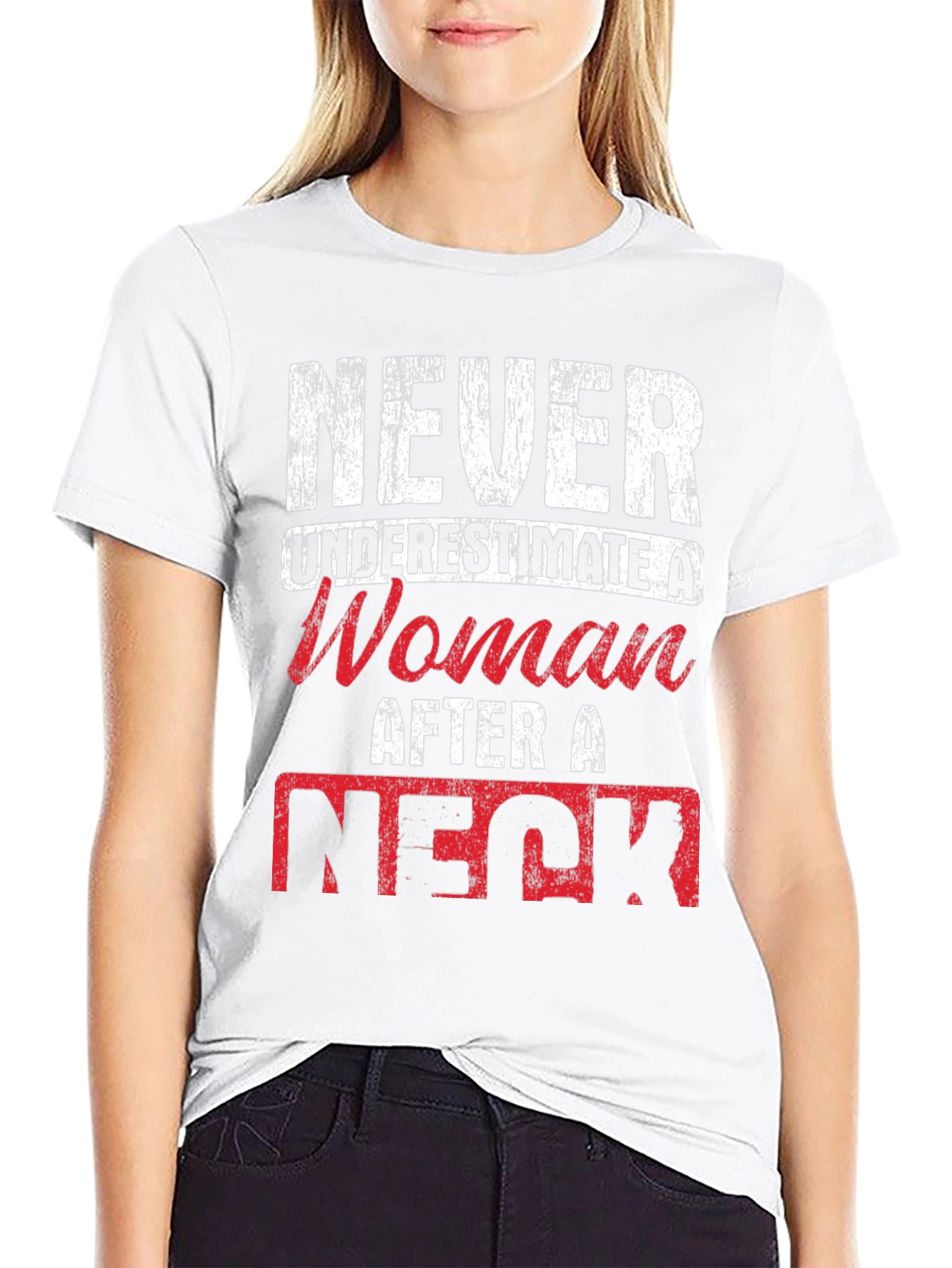 Never Underestimate a Woman T-Shirt