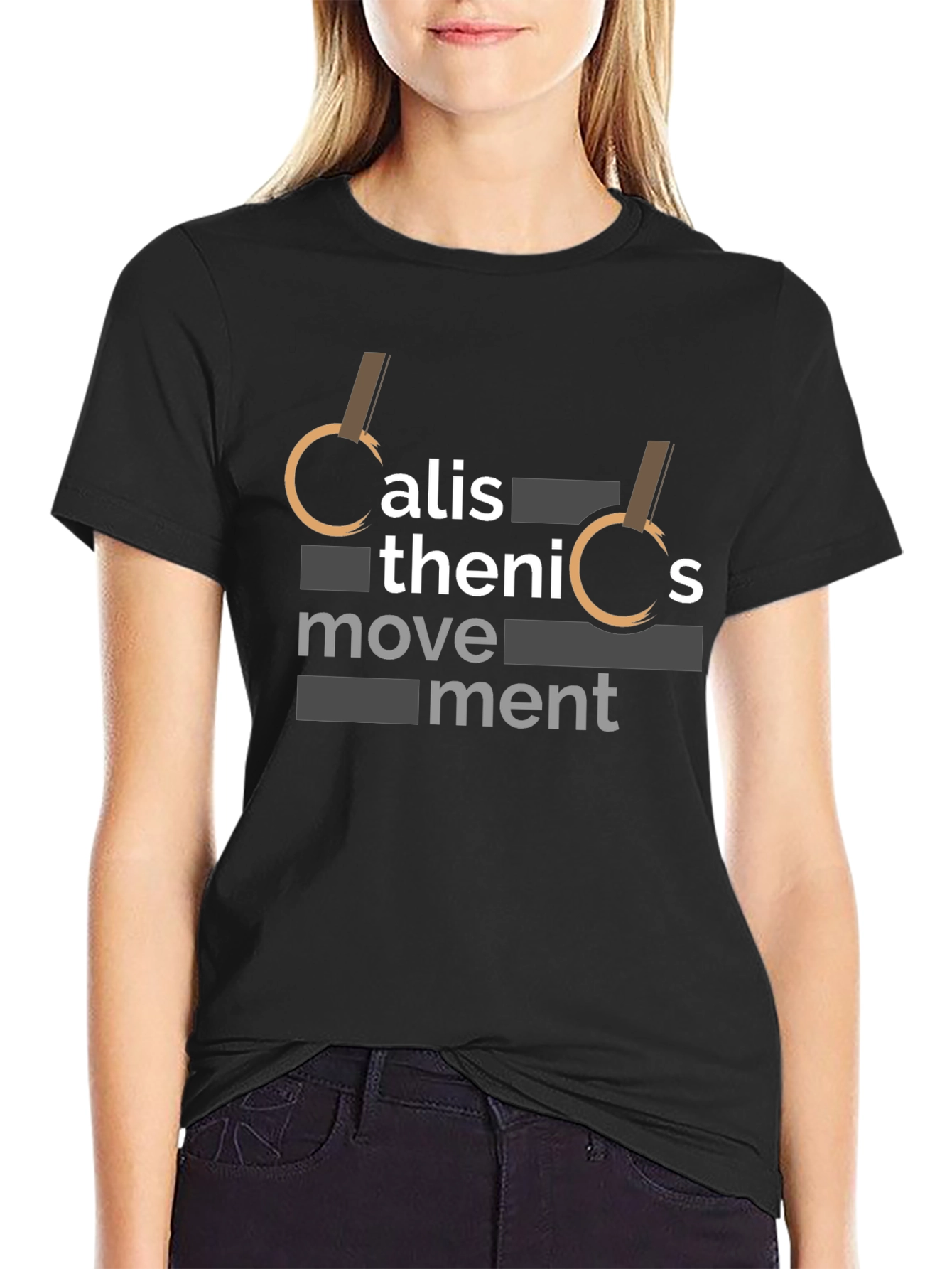 Calisthenics Movement Black T-Shirt