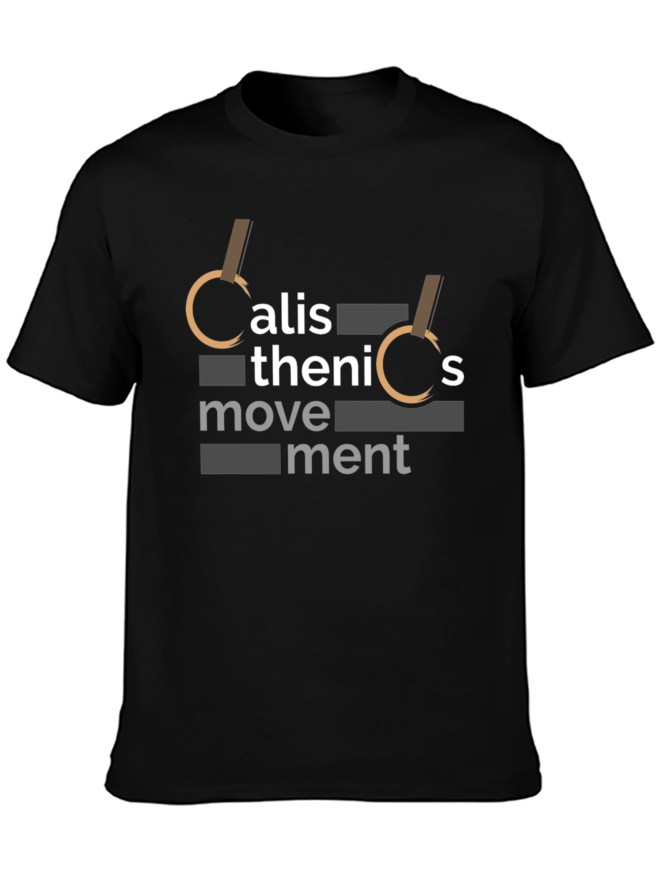 Calisthenics Movement Black T-Shirt