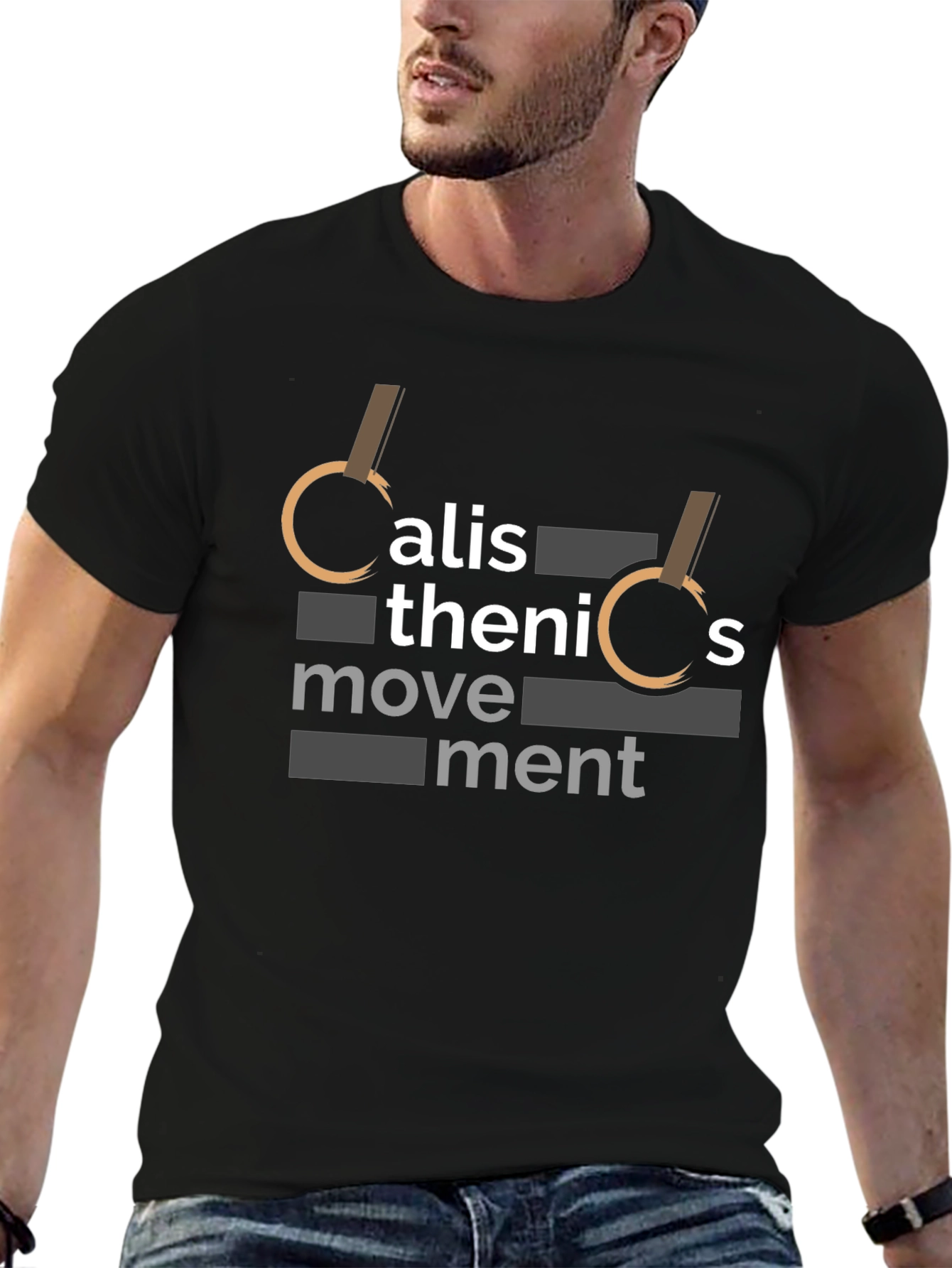 Calisthenics Movement Black T-Shirt