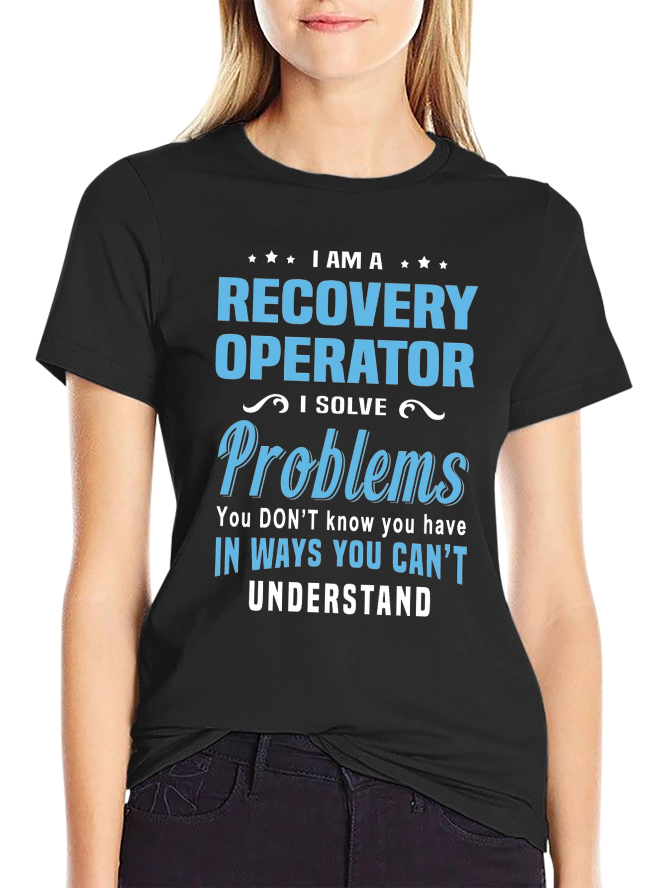 Recovery Operator I Solve Problems T-Shirt