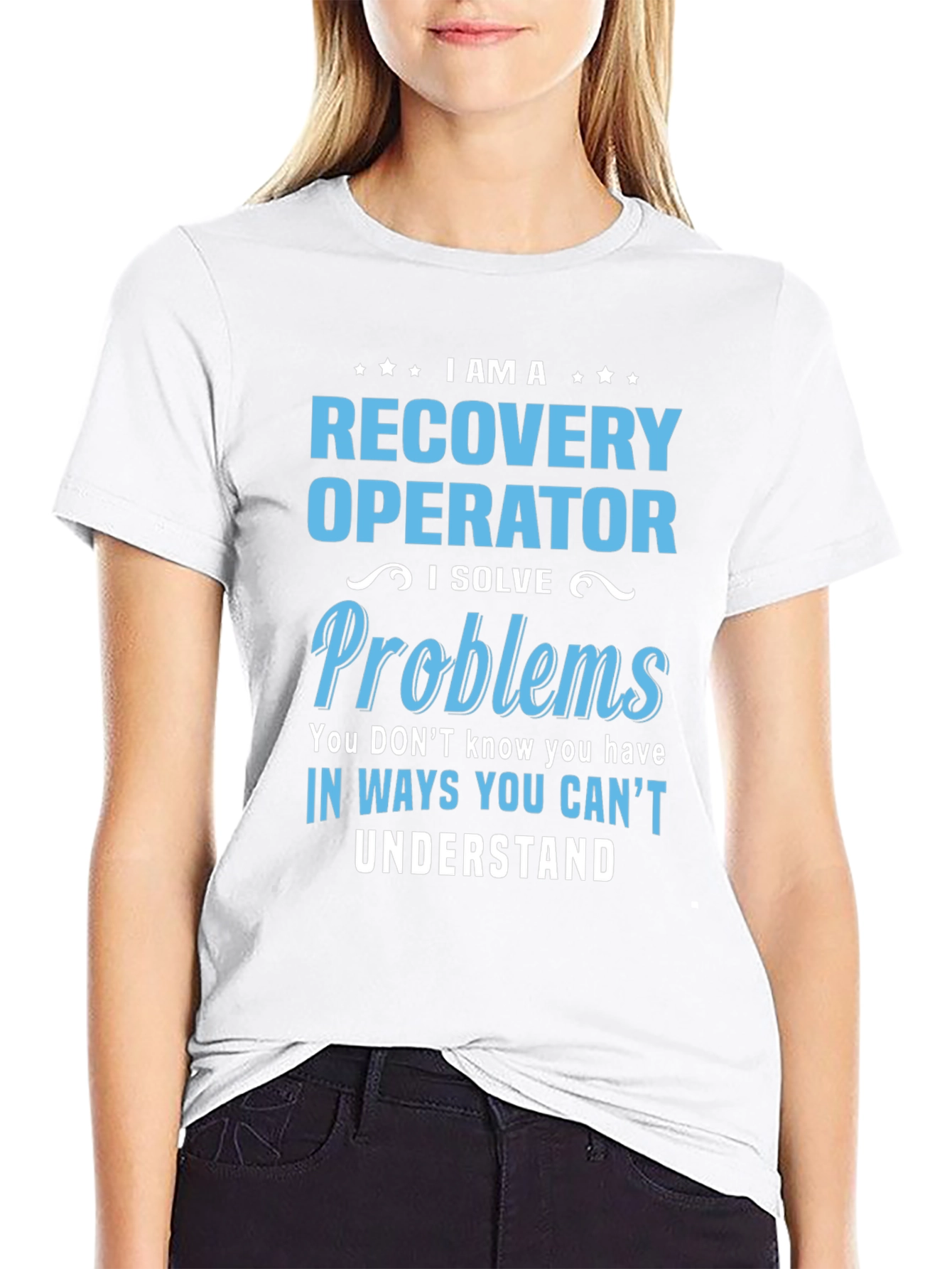 Recovery Operator I Solve Problems T-Shirt