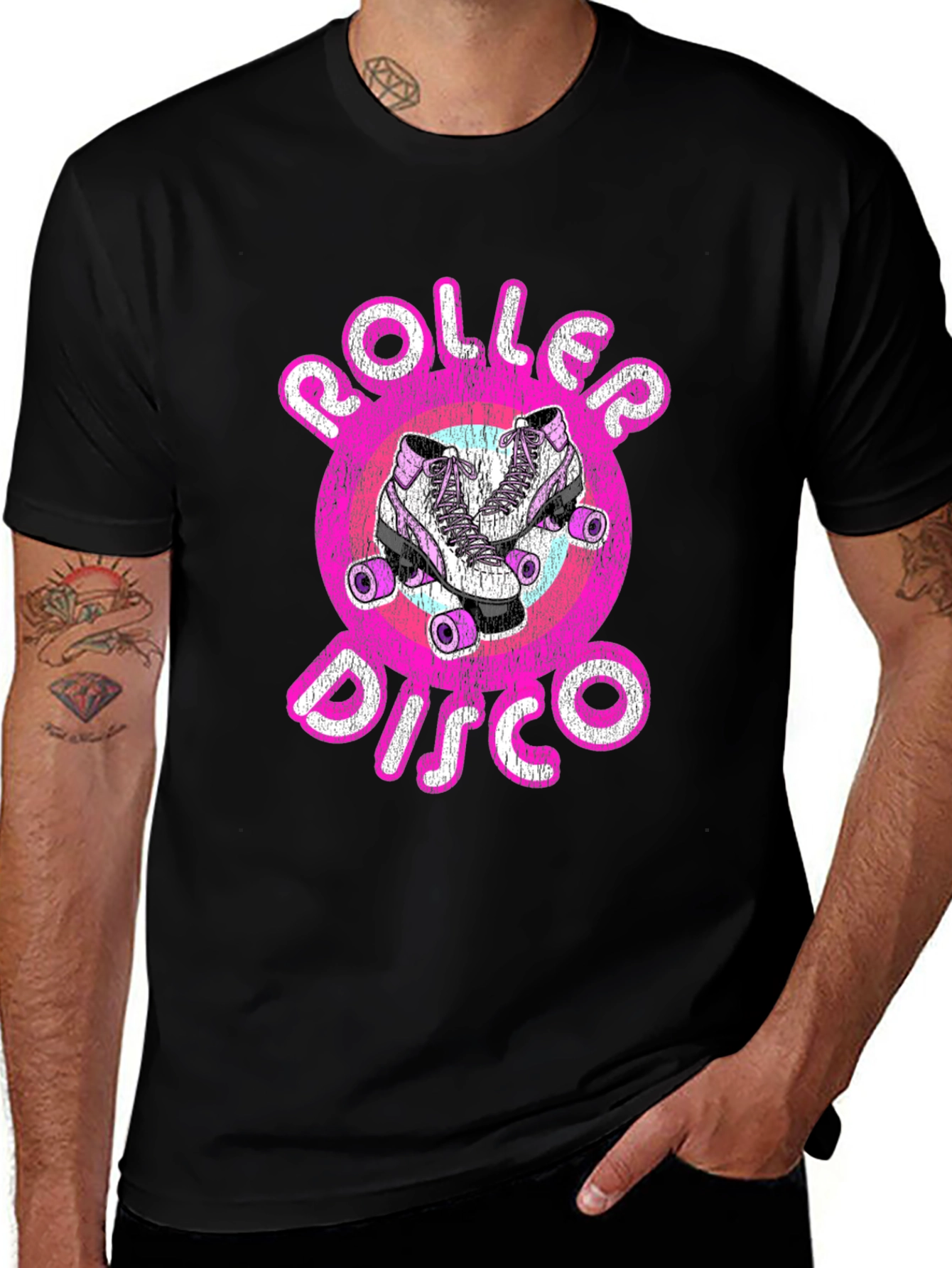 Roller Disco T-Shirt - Retro Skate Style