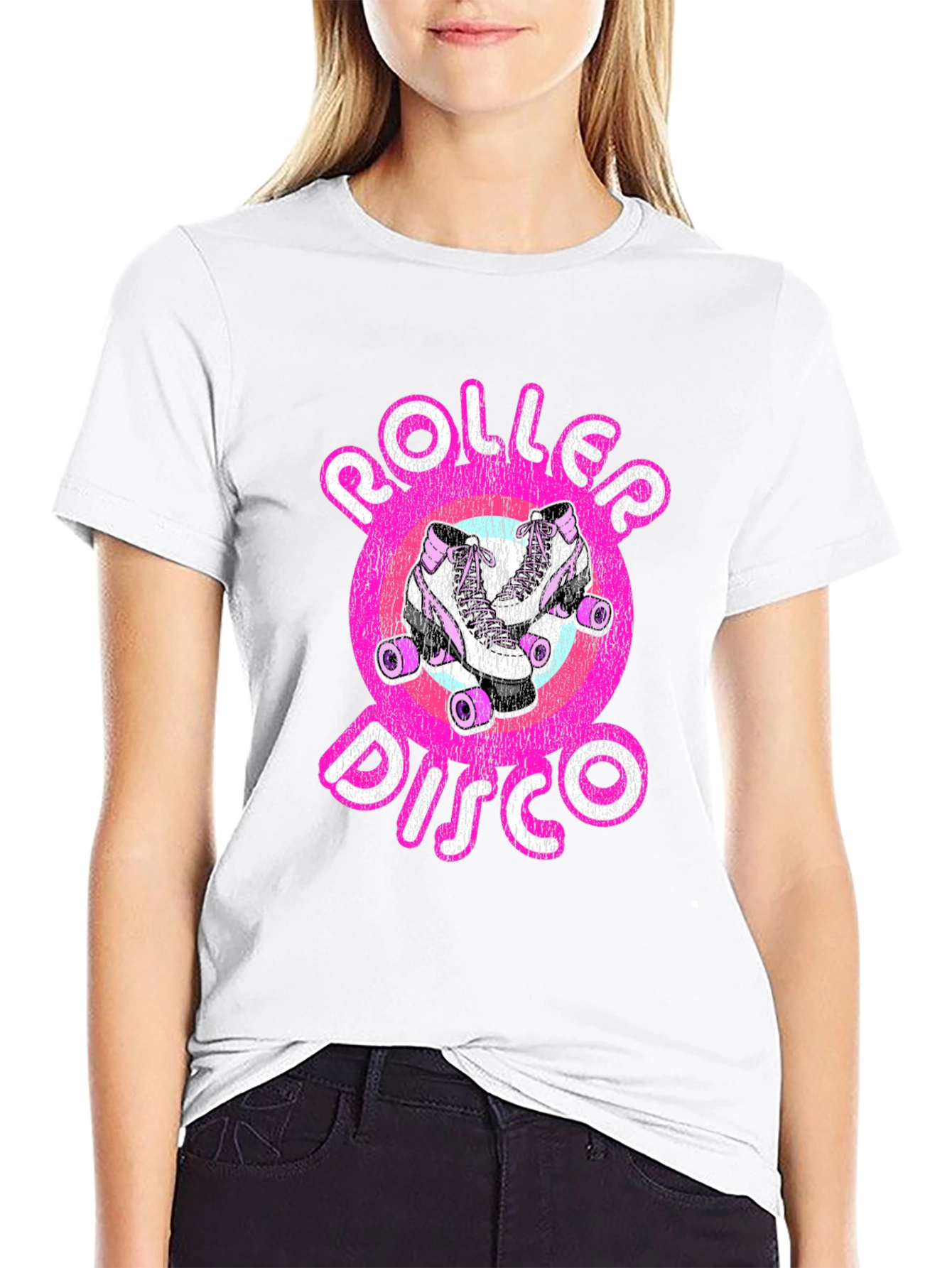 Roller Disco T-Shirt - Retro Skate Style