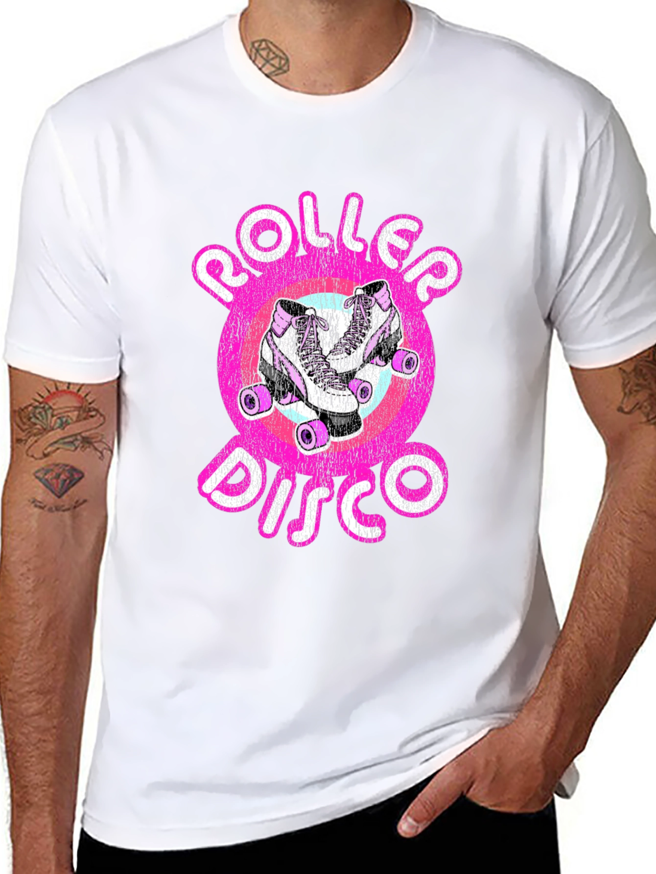 Roller Disco T-Shirt - Retro Skate Style