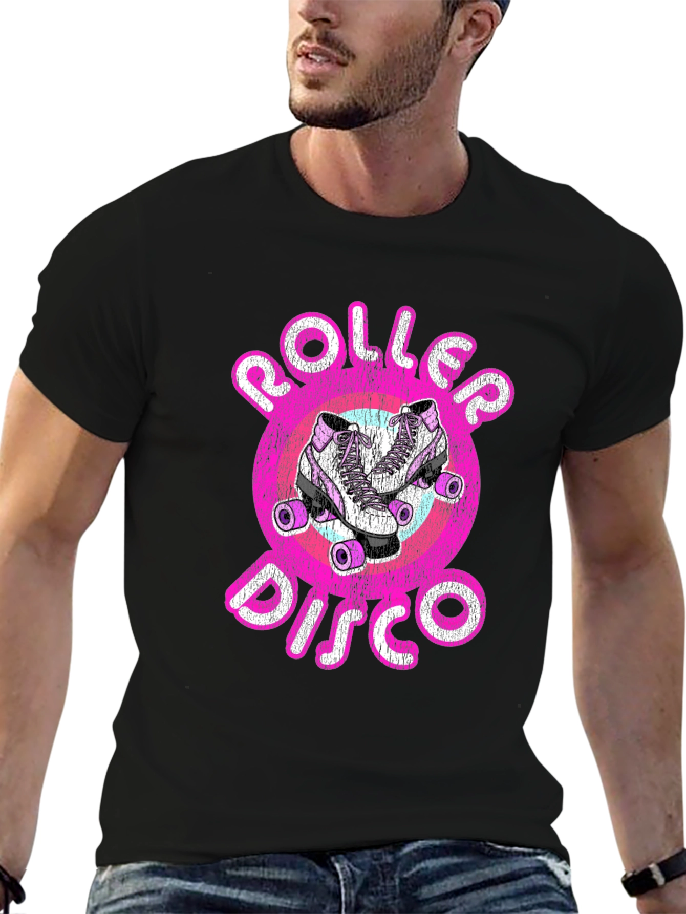Roller Disco T-Shirt - Retro Skate Style