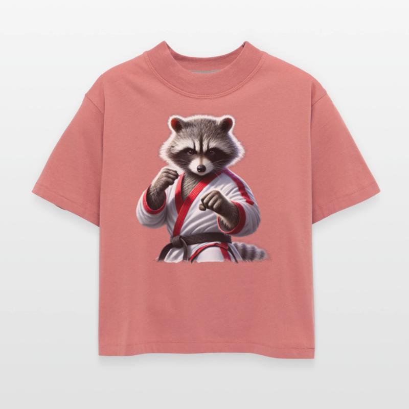 Karate Raccoon: Fierce Black Belt Fighter