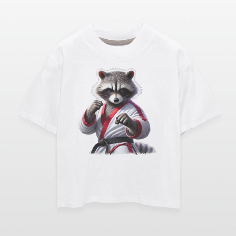 Karate Raccoon: Fierce Black Belt Fighter
