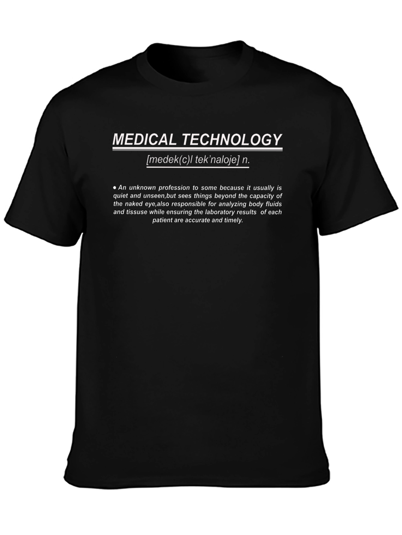 Medical Technology Definition T-Shirt