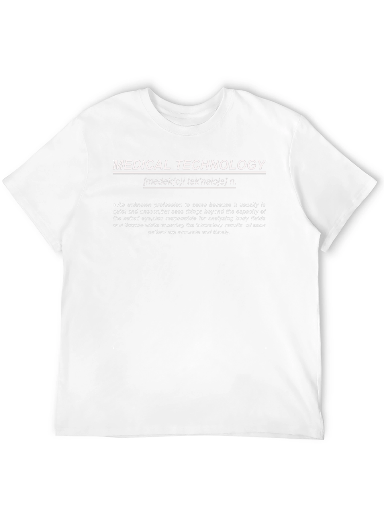 Medical Technology Definition T-Shirt