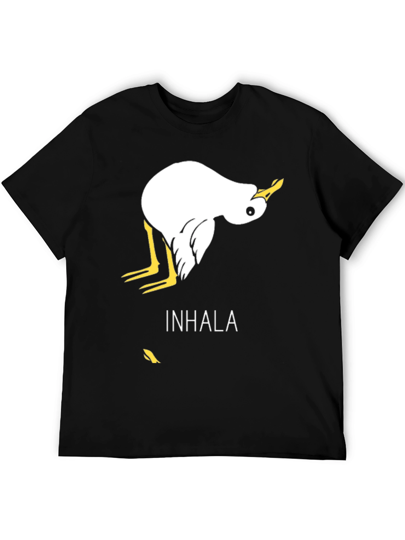 Inhala Duck Graphic Tee - Funny Yoga T-Shirt