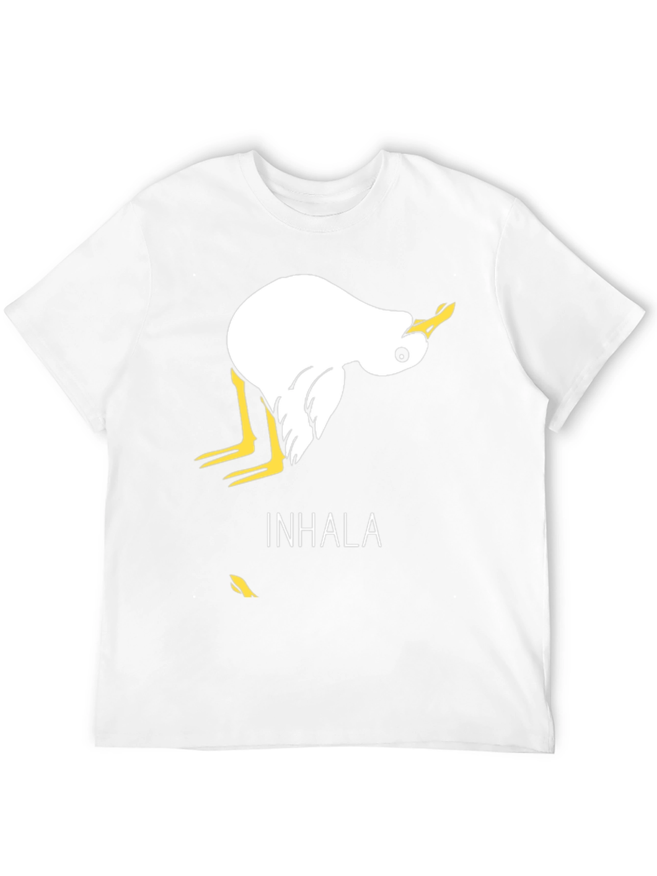 Inhala Duck Graphic Tee - Funny Yoga T-Shirt