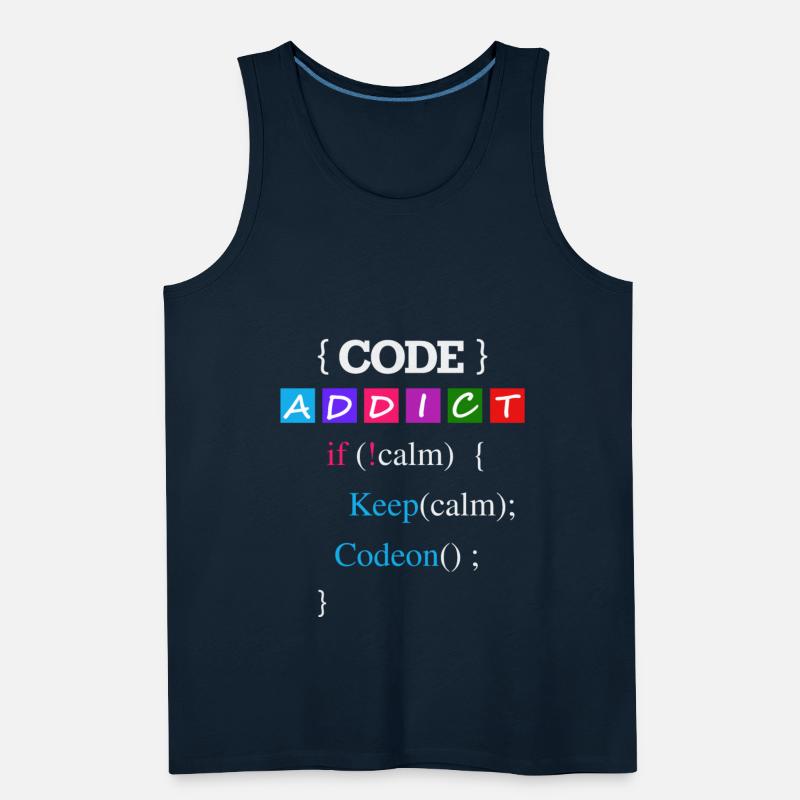 Keep calm and Code Addict T-shirt