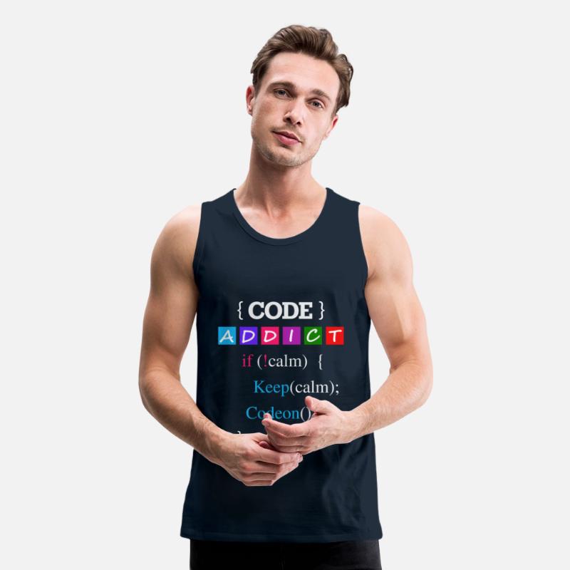 Keep calm and Code Addict T-shirt