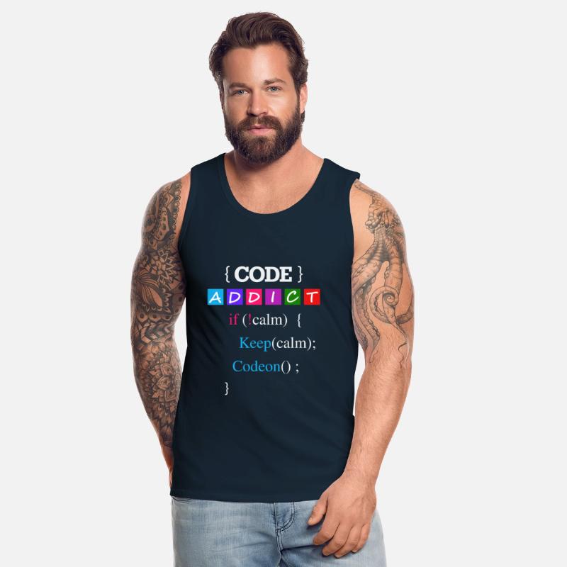 Keep calm and Code Addict T-shirt
