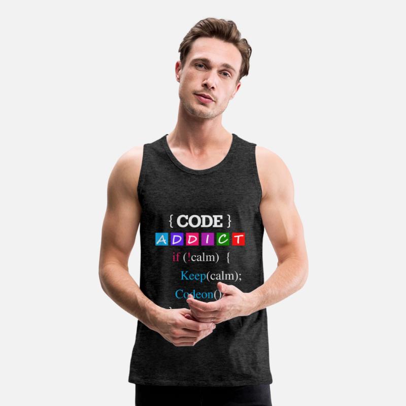 Keep calm and Code Addict T-shirt