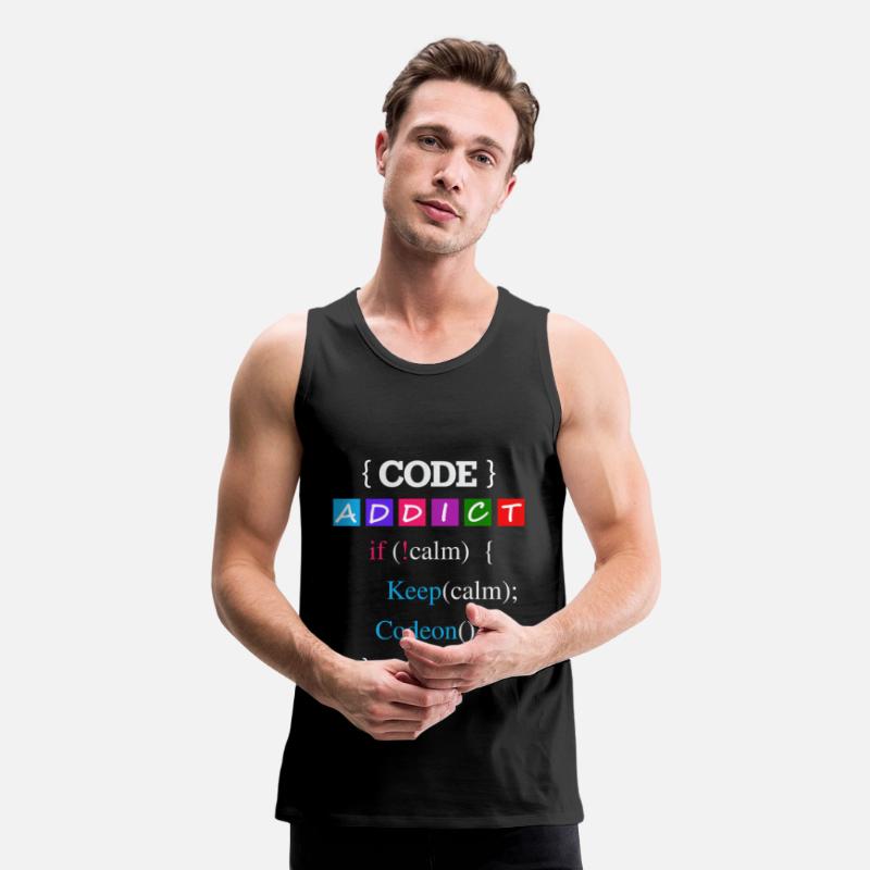 Keep calm and Code Addict T-shirt