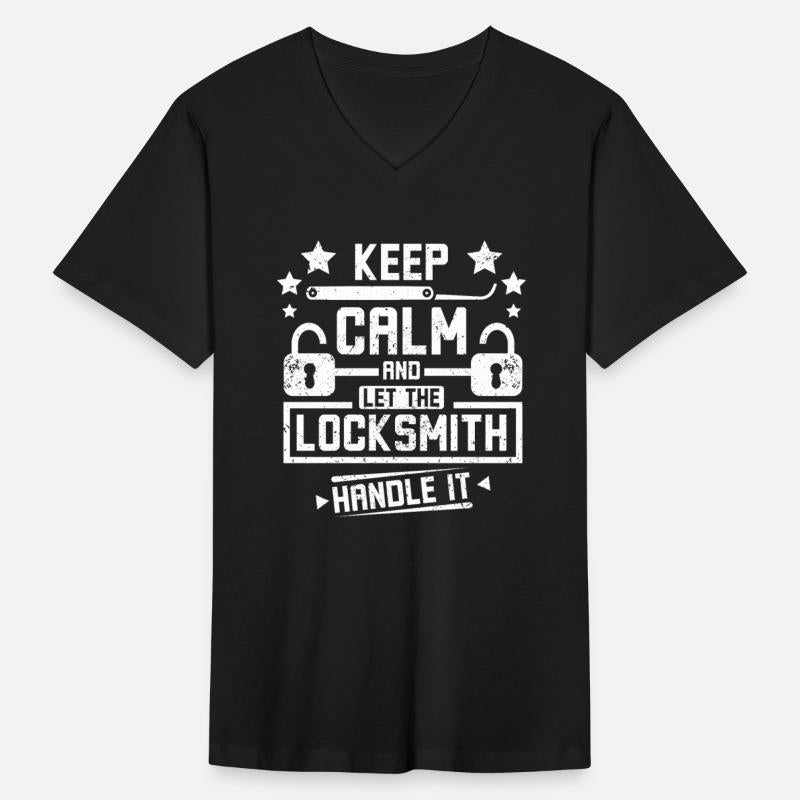 Keep calm and let the locksmith handle it