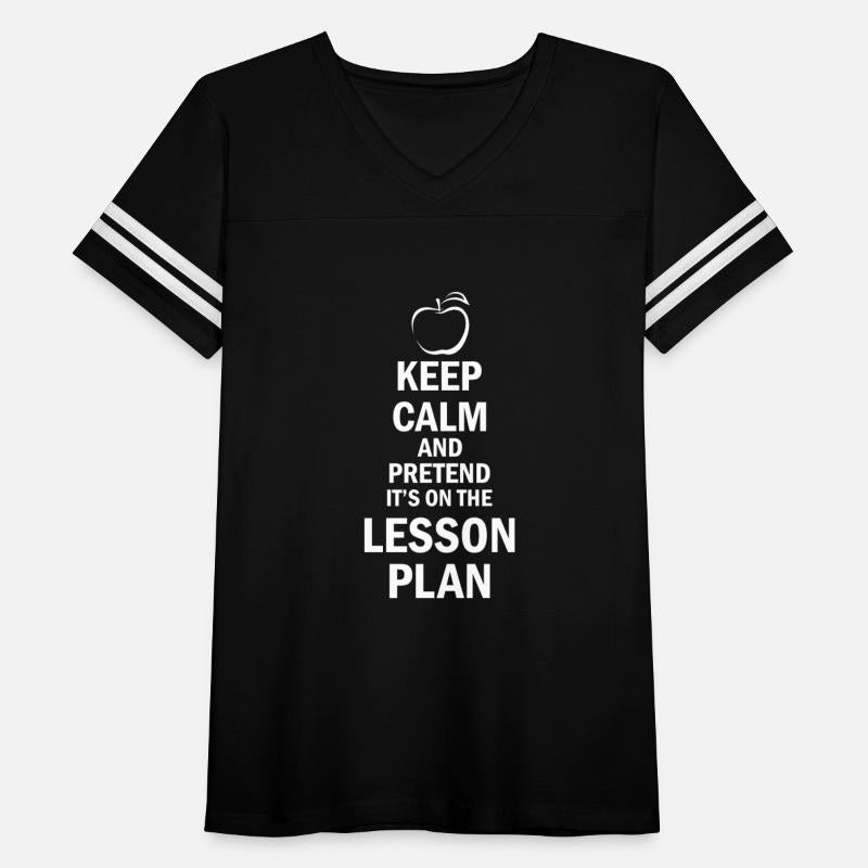Keep calm and pretend it's on the lesson plan