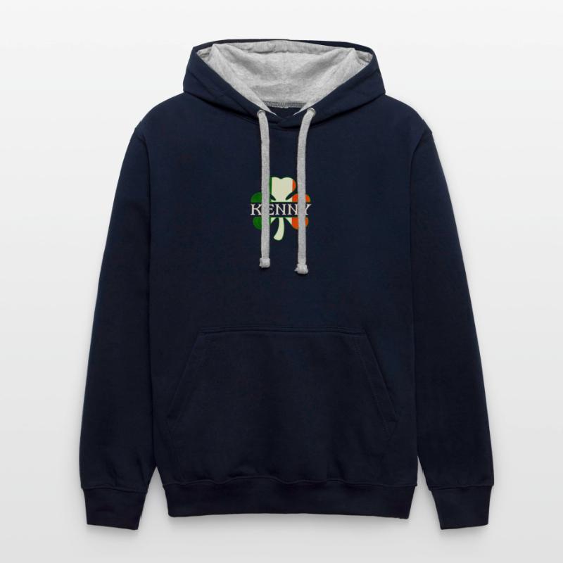 Kenny Irish Surname Ireland Flag Shamrock