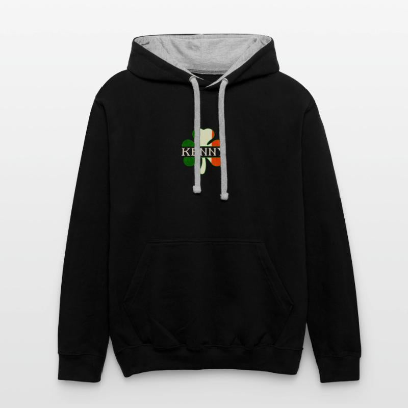 Kenny Irish Surname Ireland Flag Shamrock