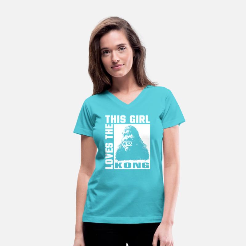 Kingkong-This girl love the Kong t-shirt for fans