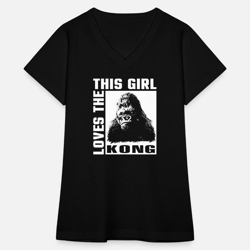 Kingkong-This girl love the Kong t-shirt for fans