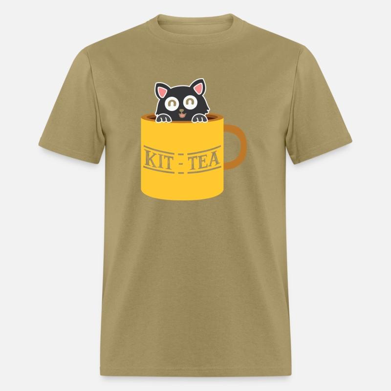 Kit-Tea Funny Kitten Black Cat