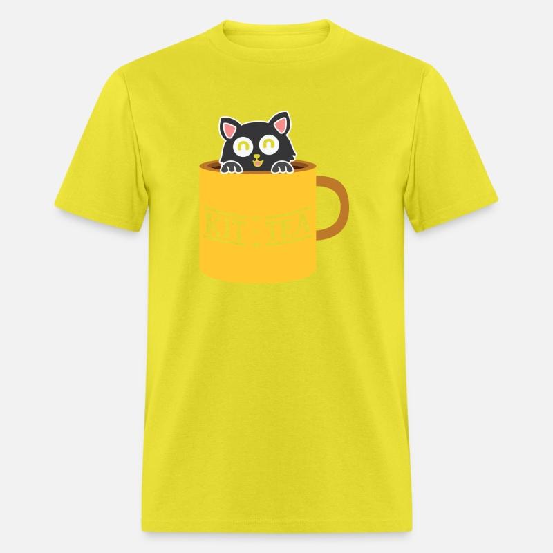 Kit-Tea Funny Kitten Black Cat