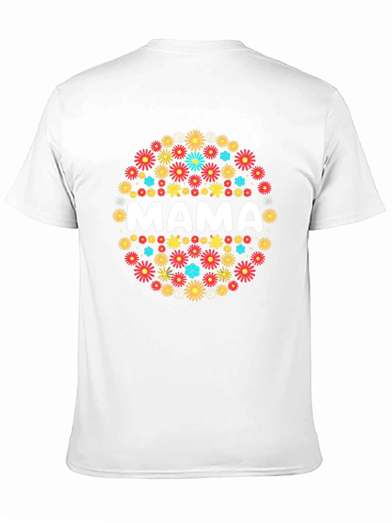 Floral Mama Graphic Tee - Black