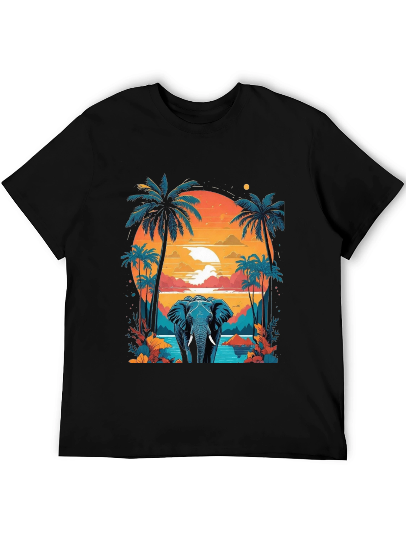 Tropical Elephant T-Shirt