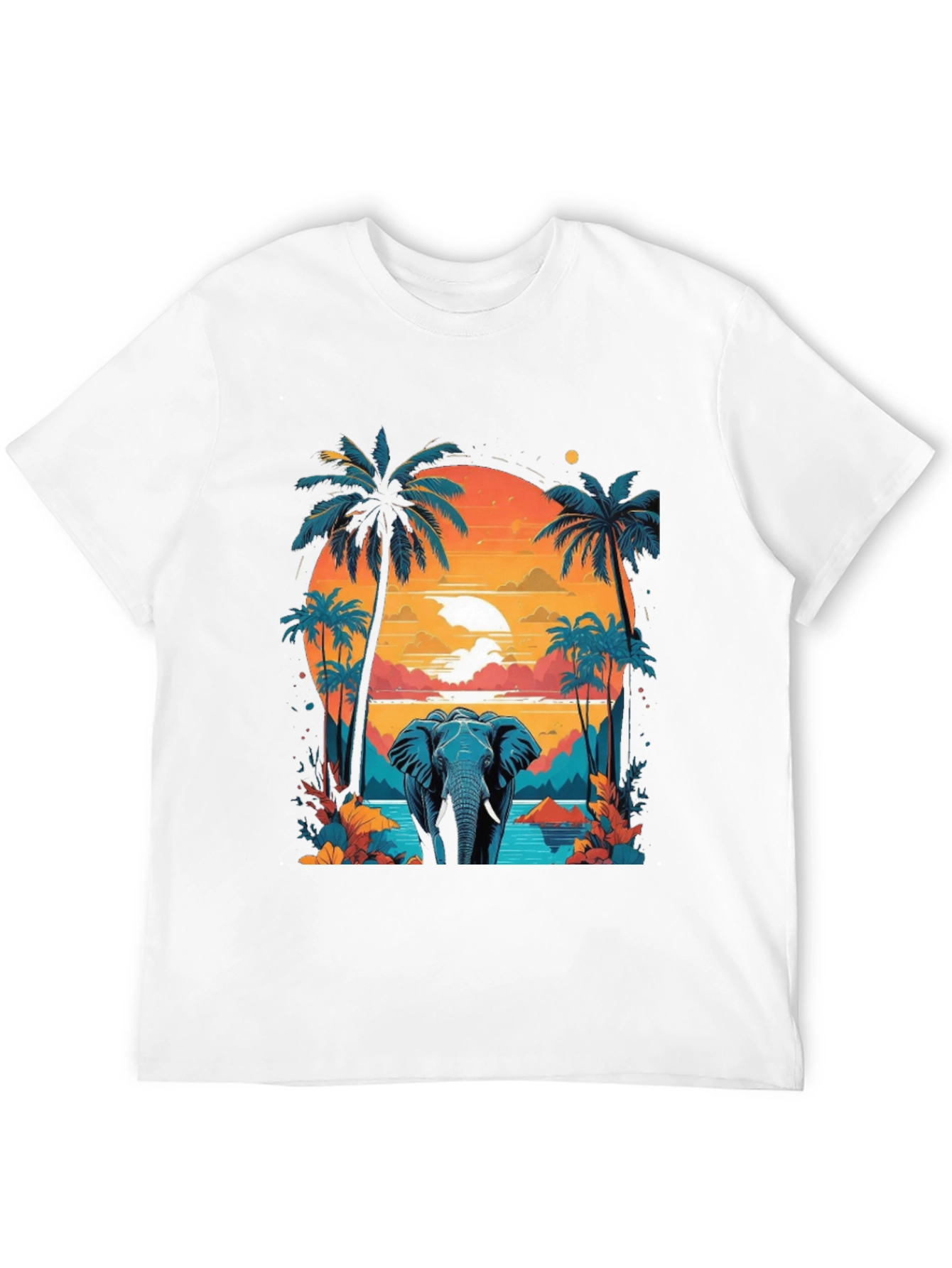 Tropical Elephant T-Shirt